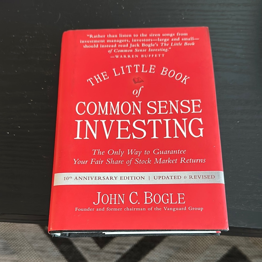 The Little Book of Common Sense Investing by John C. Bogle - Red Cover